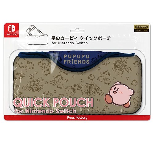 스위치 별의 커비 퀵 파우치  for Nintendo Switch PUPUPU FRIENDS