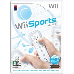 [중고] Wii 스포츠 한글판 중고상품 / 메뉴얼없음