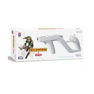[중고] Wii 링크의 사격 트레이닝 +  재퍼 총1개 한글판 중고상품